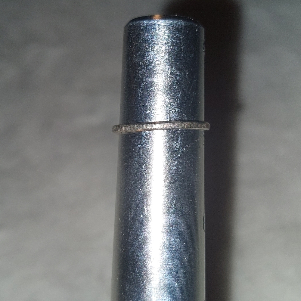 925 Silver Ring With Red Ruby. Tested - image 4